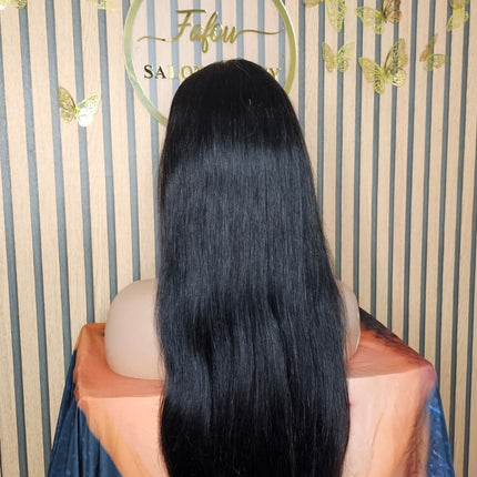 Full frontal lace wig straith 13*4 .220densite.26inches